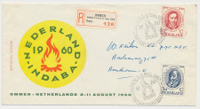 Aangetekend / Stempel Ommen 1960 - Scouting Indaba