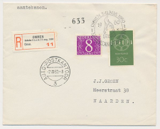 Aangetekend / Stempel Autopostkantoor Ommen 1960 Scouting Indaba
