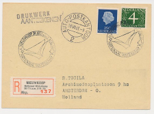 Aangetekend / Stempel Autopostkantoor Nieuwkoop 1961 - Scouting 
