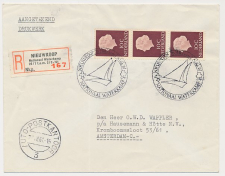 Aangetekend / Stempel Autopostkantoor Nieuwkoop 1961 - Scouting 