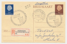 Aangetekend / Stempel Autopostkantoor Groningen 1961 Show M G 61