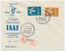 Aangetekend / Stempel Amsterdam 1961 - Europa Commissie I.A.F.F.