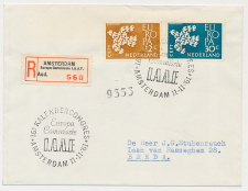 Aangetekend / Stempel Amsterdam 1961 - Europa Commissie I.A.F.F.