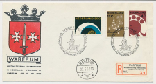 Aangetekend / Stempel Warffum 1962 - Telefoonnet ( 2 x n )
