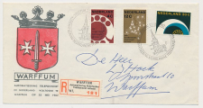 Aangetekend / Stempel Warffum 1962 - Telefoonnet ( 3 x n )