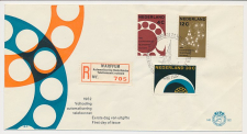 Aangetekend / Stempel Warffum 1962 - Telefoonnet ( 3 x n )