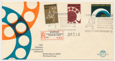 Aangetekend / Stempel Warffum 1962 - Telefoonnet ( 3 x n )