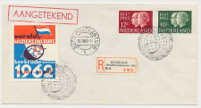 Aangetekend/Stempel Autopostkantoor Kerkrade 1962 Muziekconcours