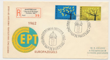 Aangetekend / Stempel Amsterdam 1962 - Dag van de Postzegel