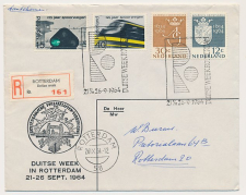 Aangetekend / Stempel Rotterdam 1964 - Duitse Week