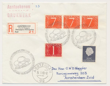 Aangetekend / Stempel Amsterdam 1965 - Champignon Wetenschap