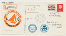 Aangetekend / Stempel Autopostkantoor Nieuwkoop 1965 - Scouting