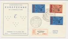 Aangetekend / Stempel Amsterdam 1965 - Congres l Agriculture    