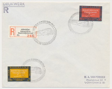 Aangetekend / Stempel Arnhem 1966 - Postzegelactie Vluchtelingen