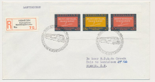 Aangetekend / Stempel Nijmegen 1966 Postzegelactie Vluchtelingen