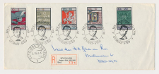 Aangetekend / Stempel Autopostkantoor Bolsward 1966 Gysbert Sted