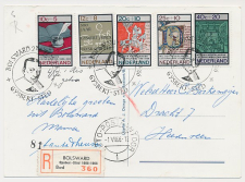 Aangetekend / Stempel Autopostkantoor Bolsward 1966 Gysbert Sted