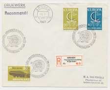Aangetekend / Stempel Arnhem 1967 - Postzegeltentoonstelling