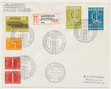 Aangetekend / Stempel Amsterdam 1967 - Tuberculose Conferentie