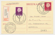 Aangetekend / Stempel Amsterdam 1968 - Psychology Congress