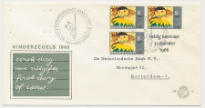 FDC / 1e dag Em. Kind 1965 - E76 - Blokgedeelte