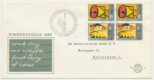 FDC / 1e dag Em. Kind 1965 - E76 - Blokgedeelte