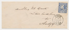 Puntstempel 32 Edam - Andijk 1872