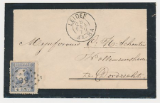 Puntstempel 68 Leiden 1872