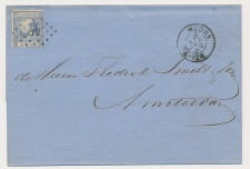 Puntstempel 62 Hoorn 1872