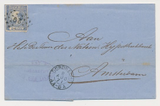 Puntstempel 29 Dordrecht 1871