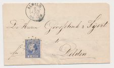 Puntstempel 2 Almelo - Delden 1870