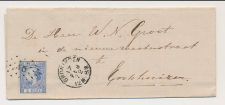 Puntstempel 45 Groningen - Enkhuizen 1872