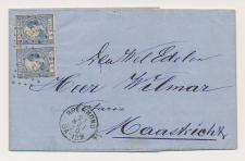 Puntstempel 90 Roermond - Maastricht 1870
