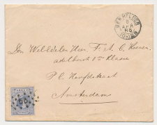 ( Willemsoord ) Puntstempel 53 Den Helder 1886