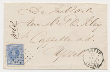 Puntstempel 120 Weesp - Capelle a.d. IJssel 1879
