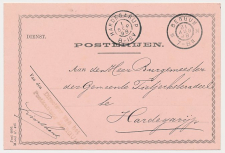 Grootrondstempel Bergum - Hardegarijp 1898