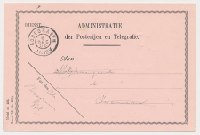 Grootrondstempel Bodegraven - Zwammerdam 1906 v.v.