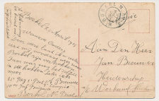 Grootrondstempel Borkel - Heidenschap 1915