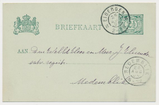 Grootrondstempel Eibergen - Medemblik 1904