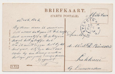 Grootrondstempel Everdingen - Lekkum 1914