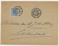 Grootrondstempel Gorredijk - Lekkerkerk 1898