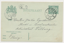 Grootrondstempel Gemert - Tilburg 1905