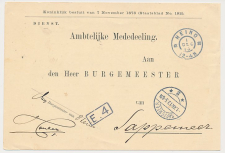 Grootrondstempel Heino - Sappemeer 1913