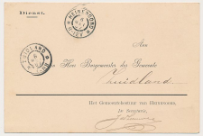 Grootrondstempel Heinenoord - Zuidland 1907