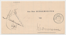 Grootrondstempel Den Ham (Ov:) - Krommenie 1903