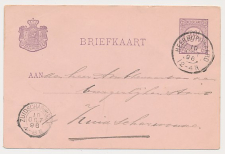 Grootrondstempel Heerhugowaard - Zuidscharwoude 1896