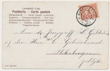 Grootrondstempel Hekelingen 1905