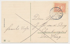 Grootrondstempel Heukelum 1917