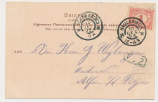 Grootrondstempel Haulerwijk - Alfen 1903