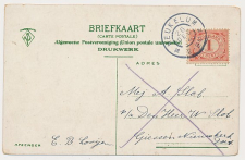 Grootrondstempel Heukelum - Giessen Nieuwkerk 1904